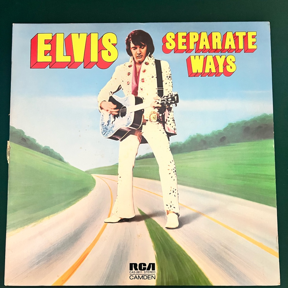 Elvis Separate Ways Vinyl Record